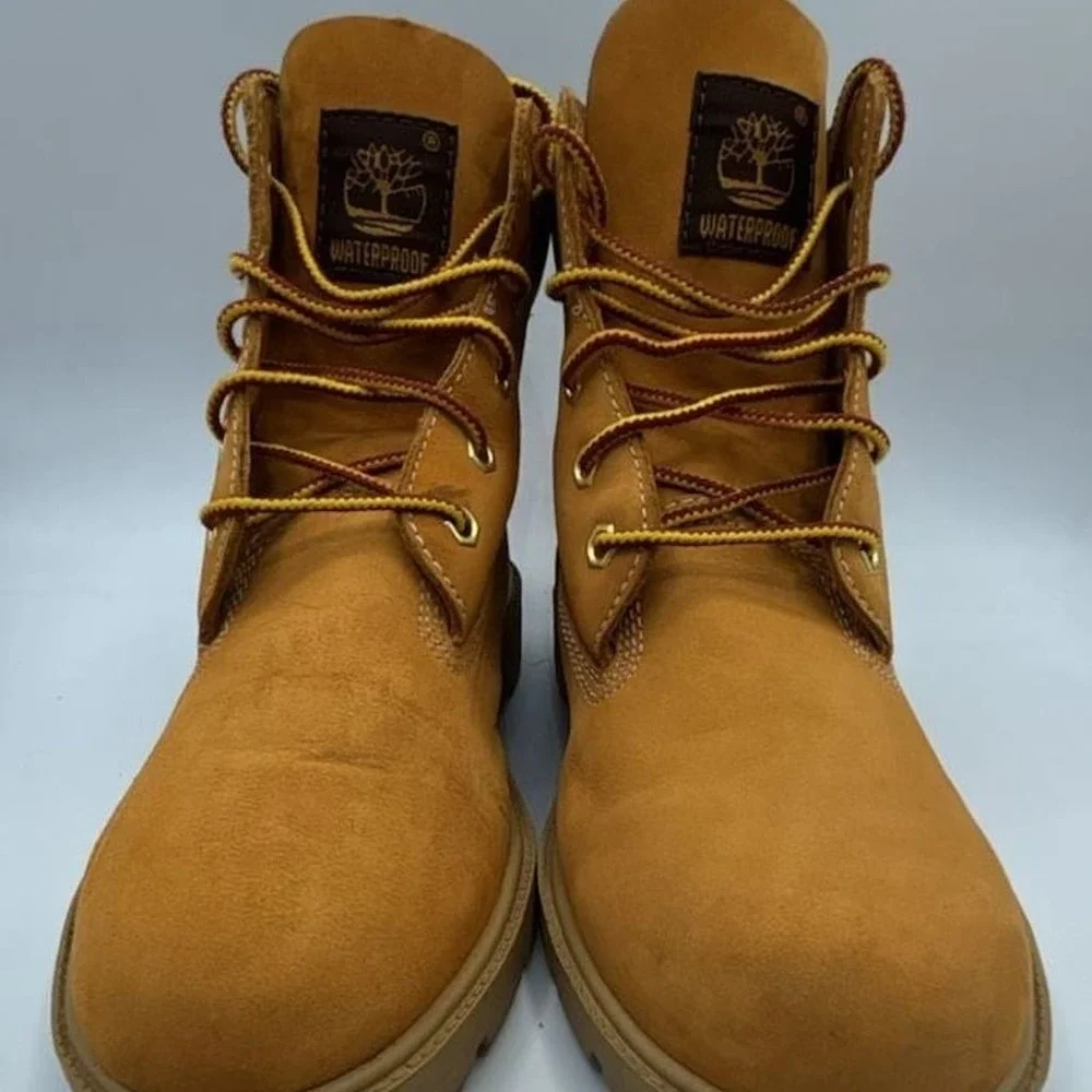 Timberland Junior Classic 6-Inch Waterproof Boots Wheat Size 5.5